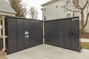 Amazon Package Lockers at The Fields of Manassas, Virginia